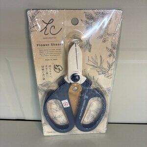 SAKAGEN Flower Ikebana Scissors Hand Creation Old Flow Blue F-170 MADE IN JAPAN